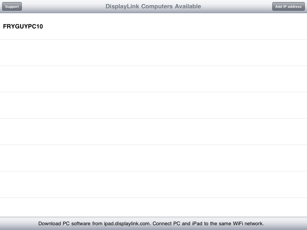 ipad application