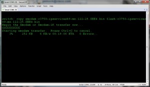 xmodem transfer